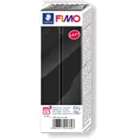 STAEDTLER-8021-9 ST Pasta de modelar de endurecimiento al Horno- Color Negro- (8021-9)